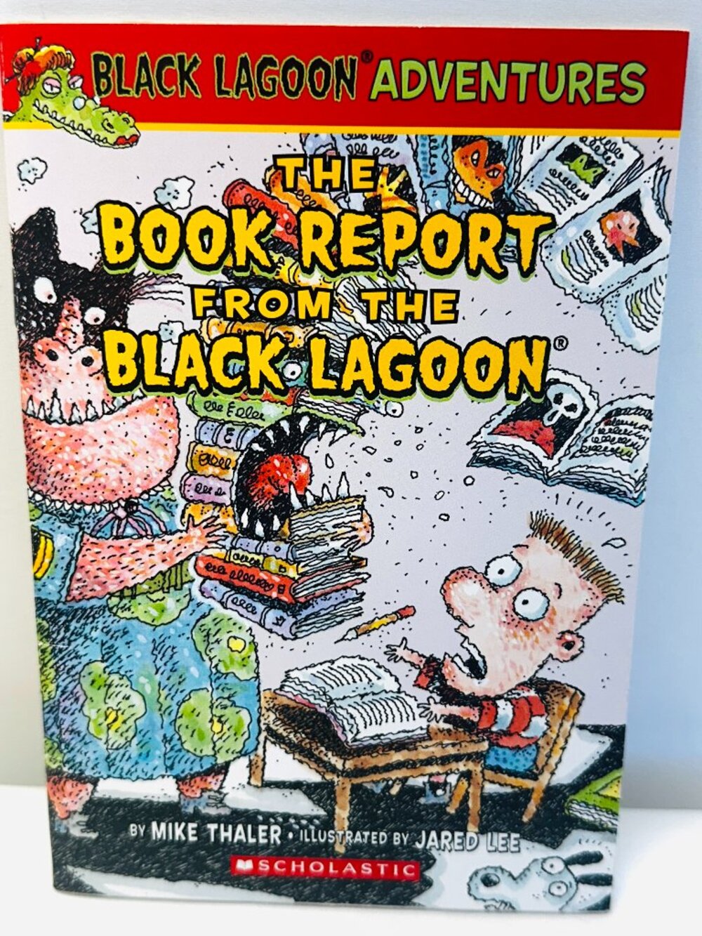 The Book Report from the Black Mike Thaler Paperback VERY GOOD
